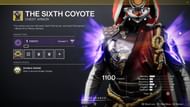 Destiny 2's The Sixth Coyote (Image via Bungie)
